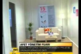 Afet Yönetim Fuarı TVNET Haberi