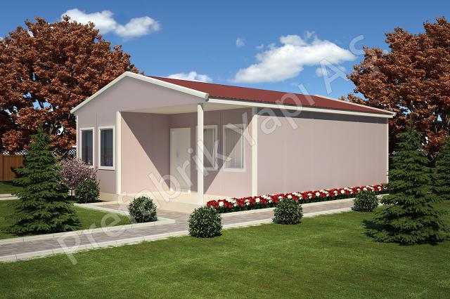 Demre 58 m2 Prefabrik Ev