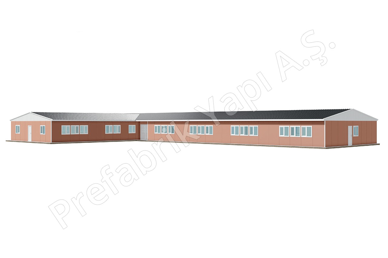 Prefabrik Okul PREY 555 m2