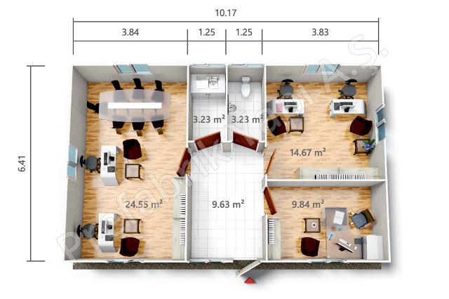 PRO 65 m2 Plan