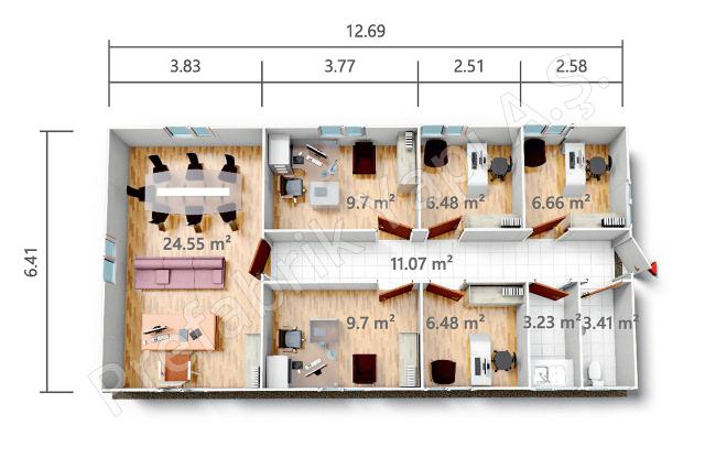 PRO 81 m2 Plan