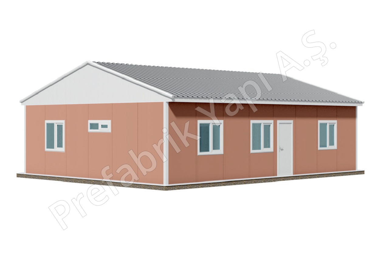 Prefabrik Sosyal Tesis PRST 78 m2