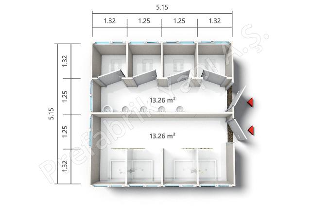 PRWD 27 m2 Plan