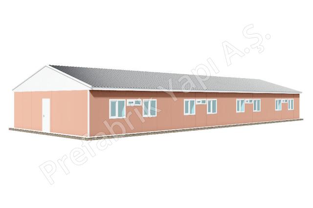 Prefabrik Yatakhane PRYT 225 m2