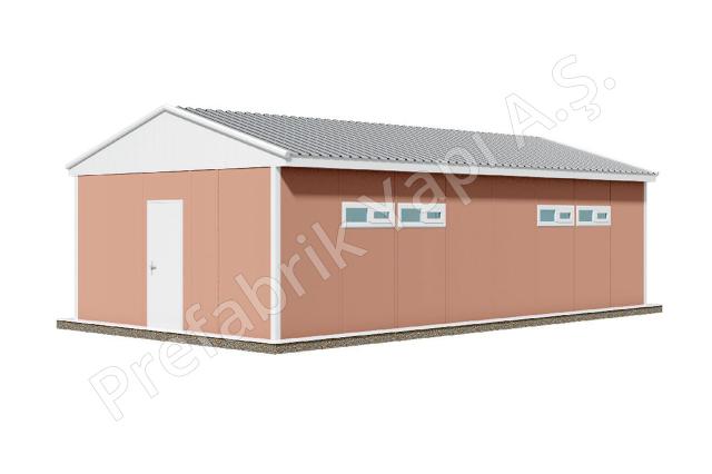 Prefabrik Yatakhane PRYT 52 m2