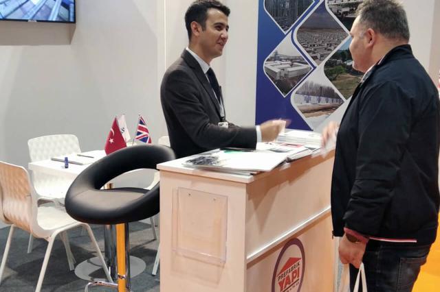 Prefabrik Yapı A.Ş. UK Construction Week Yapı Fuarında Yerini Aldı