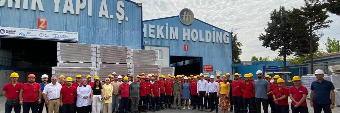 Öner Hekim, Prefabrik Yapı A.Ş. Çalışanlarıyla Bir Araya Geldi