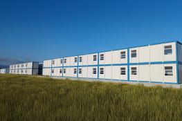 Otel İnşaatı İşçi Kampı Projesi